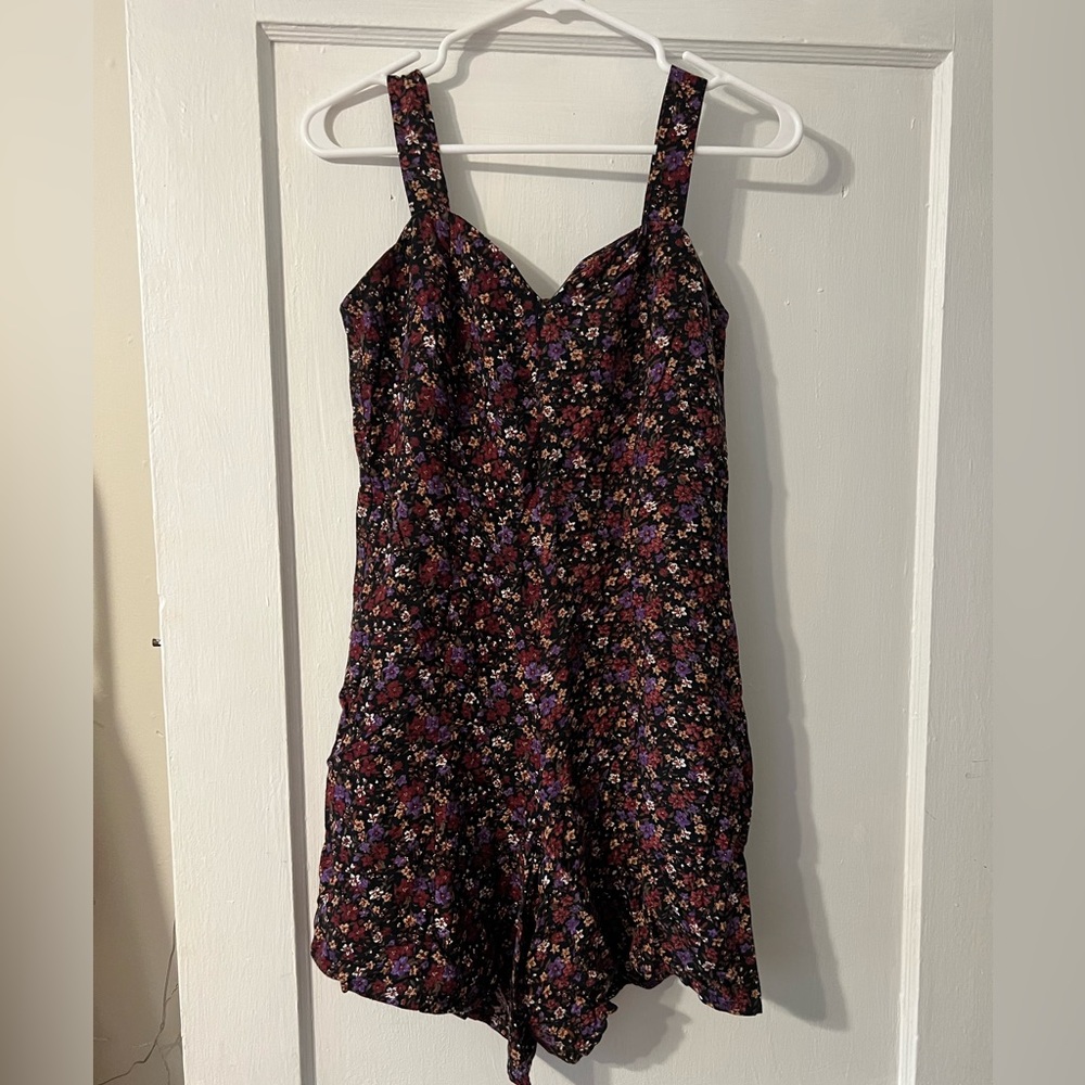 HANDMADE vintage floral romper